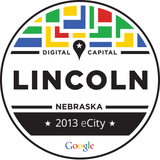 Google eCity Award- Lincoln Google eCity 2013 Award for Lincoln Nebraska