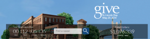 Welcome to Give to Lincoln Day Home Page